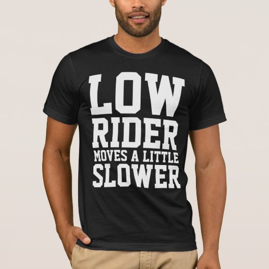  T-shirts MET LAGE RIDER (Voorkant)