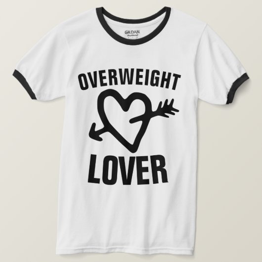  T-Shirts MET OVERGEWICHTE LAAG (Design voorkant)