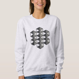 T-shirts met Verbonden Driehoeken voor Dames