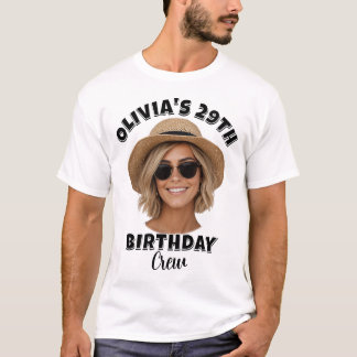 T-shirts met verjaardagsfoto's op maat | Feestteam