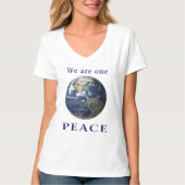 T-shirts met wereldvrede (Voorkant)