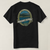 T-shirts Mt Tamalpais Marin County California (Design achterkant)