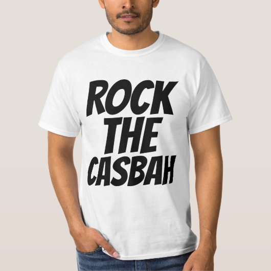 T-shirts, muziek van 80, ROCK DE CASBAH T-shirt (Voorkant)