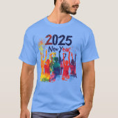 T-Shirts Nouvel An 2025 (Voorkant)