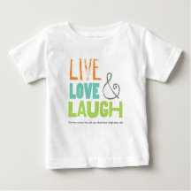 t - shirts om liefde te lachen