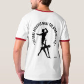 T-shirts : positieve mentaliteit (Achterkant)