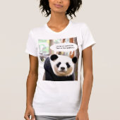 T-Shirts Shakespeare Quote Panda Beer vrouwen (Voorkant)