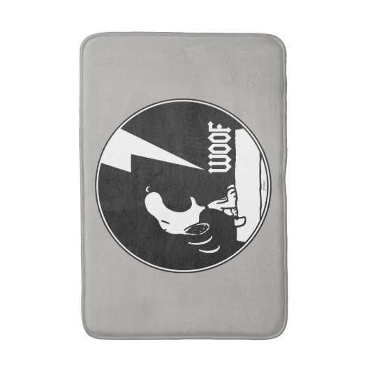 T - shirts | Snoopy Howling Badmat (Voorkant Verticaal)