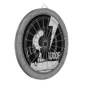 T - shirts | Snoopy Howling Dartbord (Voorkant Links)