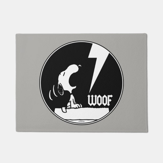 T - shirts | Snoopy Howling Deurmat (Voorkant)