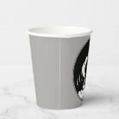 T - shirts | Snoopy Howling Papieren Bekers (Rechts)