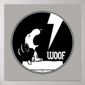 T - shirts | Snoopy Howling Poster (Voorkant)