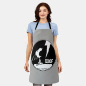 T - shirts | Snoopy Howling Schort (Gedragen)