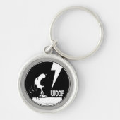 T - shirts | Snoopy Howling Sleutelhanger (Voorkant)