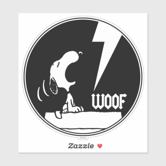 T - shirts | Snoopy Howling Sticker (Vel)
