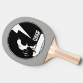 T - shirts | Snoopy Howling Tafeltennisbatje (Zijkant)