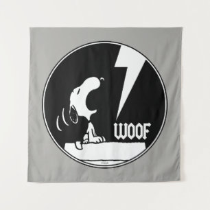 T - shirts Snoopy Howling Wandkleed