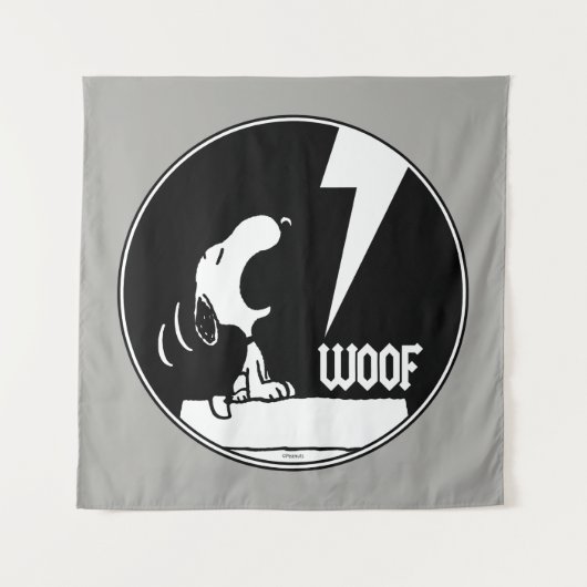 T - shirts | Snoopy Howling Wandkleed (Voorkant)