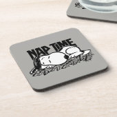 T - shirts | Snoopy Nap Time Bier Onderzetter (Linkerzijde)