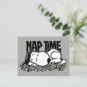 T - shirts | Snoopy Nap Time Briefkaart (Staand voorkant)