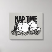 T - shirts | Snoopy Nap Time Canvas Afdruk (Voorkant)