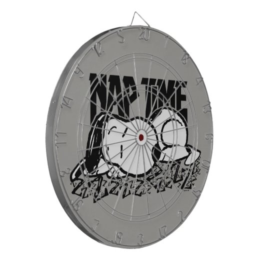 T - shirts | Snoopy Nap Time Dartbord (Voorkant Links)
