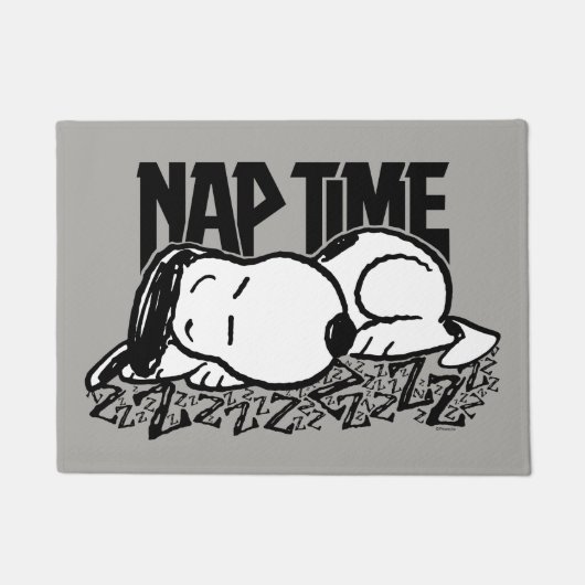 T - shirts | Snoopy Nap Time Deurmat (Voorkant)