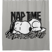 T - shirts | Snoopy Nap Time Douchegordijn (Voorkant)