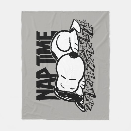 T - shirts | Snoopy Nap Time Fleece Deken (Voorkant)