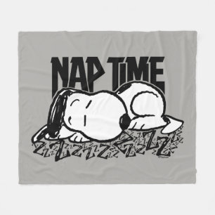 T - shirts   Snoopy Nap Time Fleece Deken