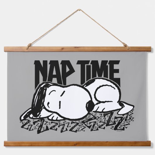 T - shirts | Snoopy Nap Time Hangend Wandkleed (Voorkant)