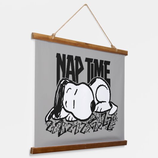 T - shirts | Snoopy Nap Time Hangend Wandkleed (Gebogen)