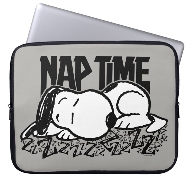 T - shirts | Snoopy Nap Time Laptop Sleeve (Voorkant)