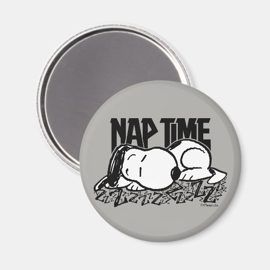 T - shirts | Snoopy Nap Time Magneet (Voorkant / Achterkant)
