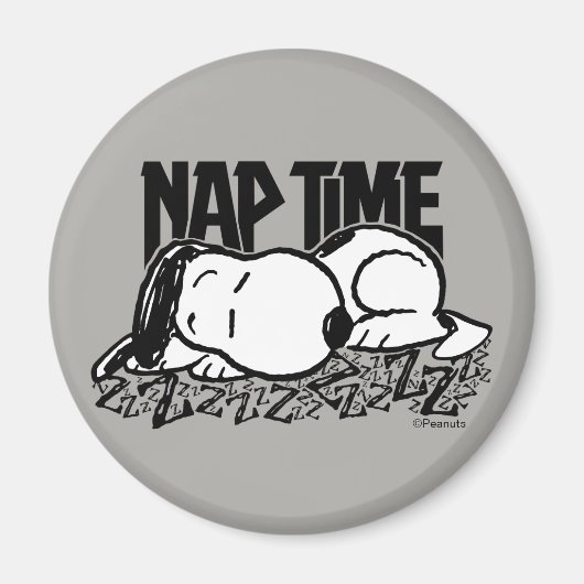 T - shirts | Snoopy Nap Time Magneet (Voorkant)