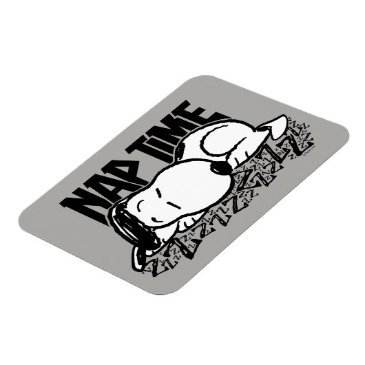 T - shirts | Snoopy Nap Time Magneet (Linkerzijde)