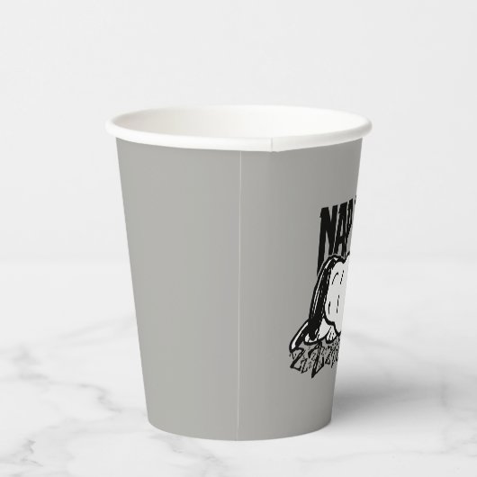 T - shirts | Snoopy Nap Time Papieren Bekers (Rechts)