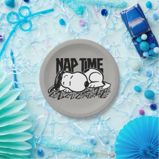 T - shirts | Snoopy Nap Time Papieren Bordje (Feest)