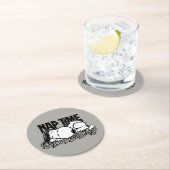 T - shirts | Snoopy Nap Time Ronde Kartonnen Onderzetter (Insitu)