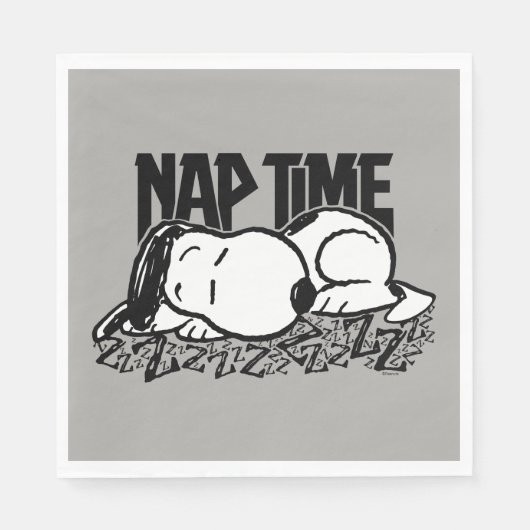 T - shirts | Snoopy Nap Time Servet (Voorkant)