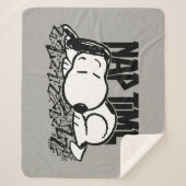 T - shirts | Snoopy Nap Time Sherpa Deken (Voorkant)