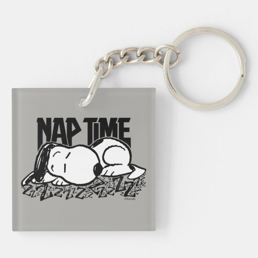 T - shirts | Snoopy Nap Time Sleutelhanger (Achterkant)