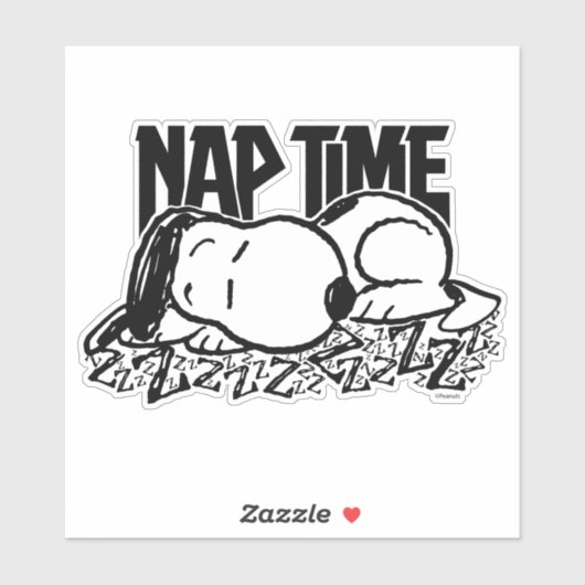T - shirts | Snoopy Nap Time Sticker (Vel)
