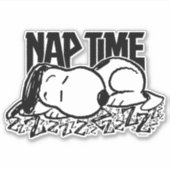 T - shirts | Snoopy Nap Time Sticker (Voorkant)