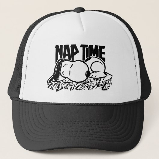 T - shirts | Snoopy Nap Time Trucker Pet (Voorkant)