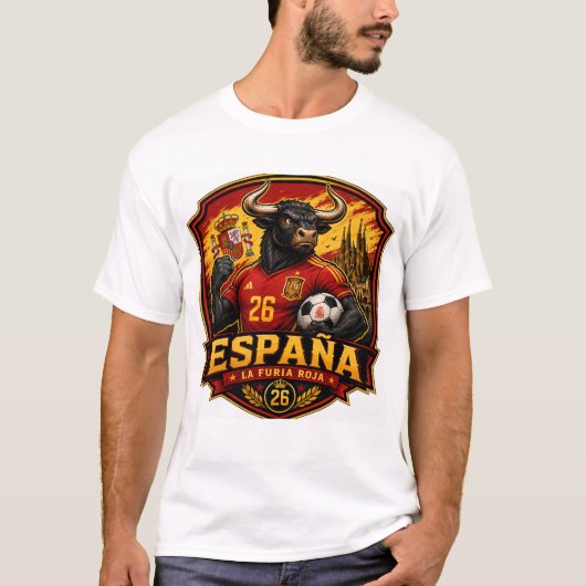 T-Shirts Spanje (Voorkant)