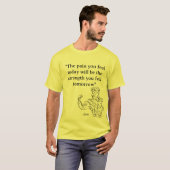 T-shirts : Strength is Power . (Voorkant volledig)