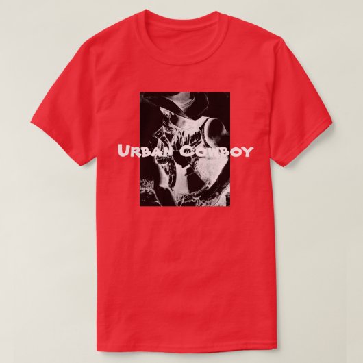 T-shirts T-shirt van mannen Mannen Urban Cowboy T- (Design voorkant)