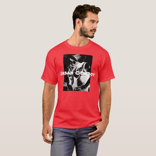 T-shirts T-shirt van mannen Mannen Urban Cowboy T- (Voorkant volledig)