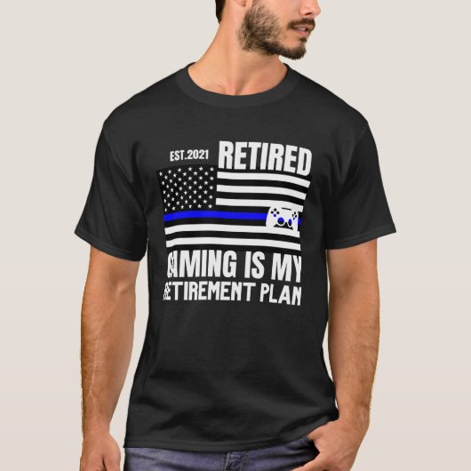 T-shirts ter ondersteuning van onze wetshandhaving (Voorkant)